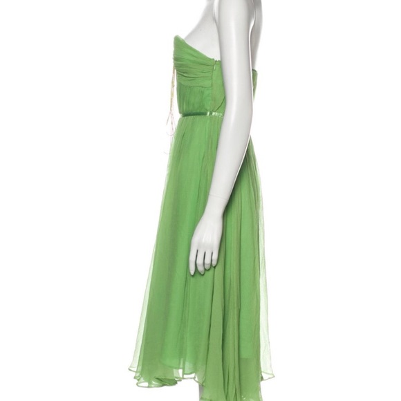 Chloe Phoebe Philo 2000s y2k green dress XS / 2 - Picture 4 of 5